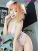 Coser@MissWarmJ: PlayBoy Pink J (13 photos )